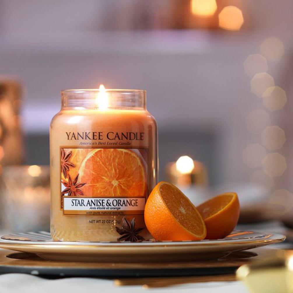 Yankee Candle Star Anise & Orange Small Jar Extra Image 1
